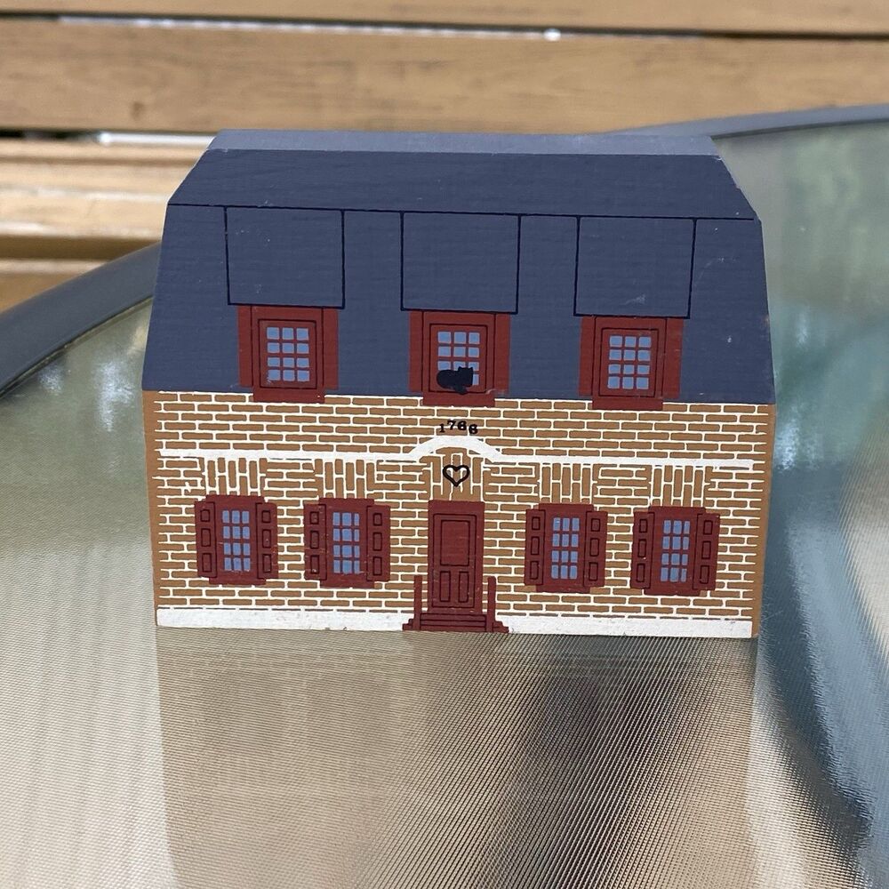 vtg cats meow village series VI 1988 Pruyn House